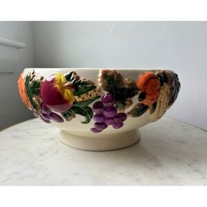 Vintage Harvest Fruit And Vegetable Bowl